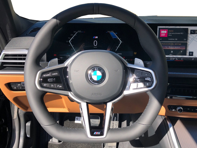 BMW Serie 4 420d Coupe color Negro. Año 2025. 140KW(190CV). Diésel. En concesionario Vehinter Getafe de Madrid