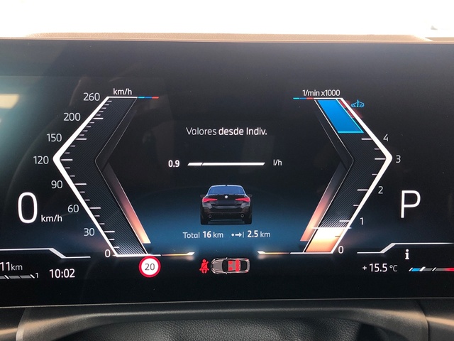 BMW Serie 4 420d Gran Coupe color Negro. Año 2025. 140KW(190CV). Diésel. En concesionario Vehinter Getafe de Madrid