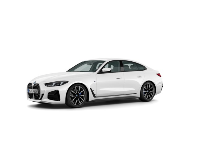 BMW Serie 4 420d Gran Coupe color Blanco. Año 2025. 140KW(190CV). Diésel. En concesionario Vehinter Getafe de Madrid