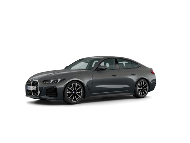 BMW Serie 4 420d Gran Coupe color Gris. Año 2025. 140KW(190CV). Diésel. En concesionario Vehinter Getafe de Madrid