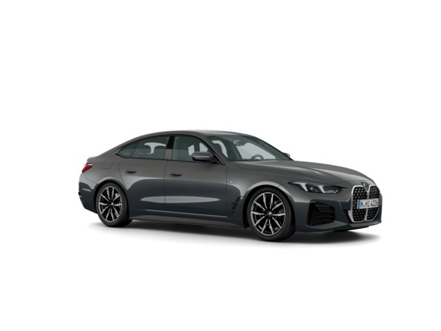 BMW Serie 4 420d Gran Coupe color Gris. Año 2025. 140KW(190CV). Diésel. En concesionario Vehinter Getafe de Madrid