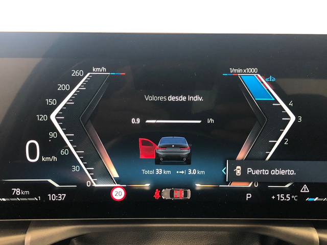 BMW Serie 3 320d color Gris. Año 2025. 140KW(190CV). Diésel. En concesionario Vehinter Getafe de Madrid