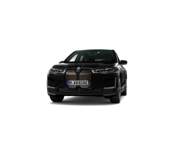 BMW iX xDrive40 color Negro. Año 2021. 240KW(326CV). Eléctrico. En concesionario Movilnorte El Plantio de Madrid