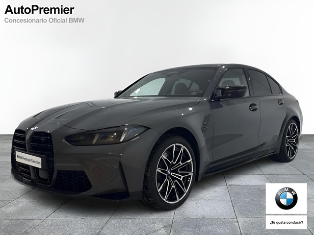 BMW M M3 Berlina Competition color Gris. Año 2025. 390KW(530CV). Gasolina. En concesionario Auto Premier, S.A. - MADRID de Madrid
