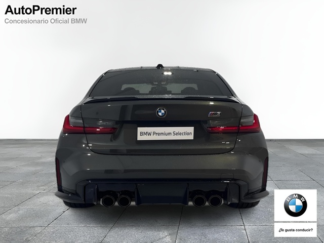 BMW M M3 Berlina Competition color Gris. Año 2025. 390KW(530CV). Gasolina. En concesionario Auto Premier, S.A. - MADRID de Madrid