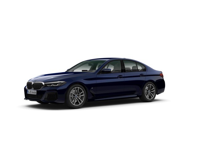BMW Serie 5 520d color Azul. Año 2022. 140KW(190CV). Diésel. En concesionario Hispamovil, Orihuela de Alicante