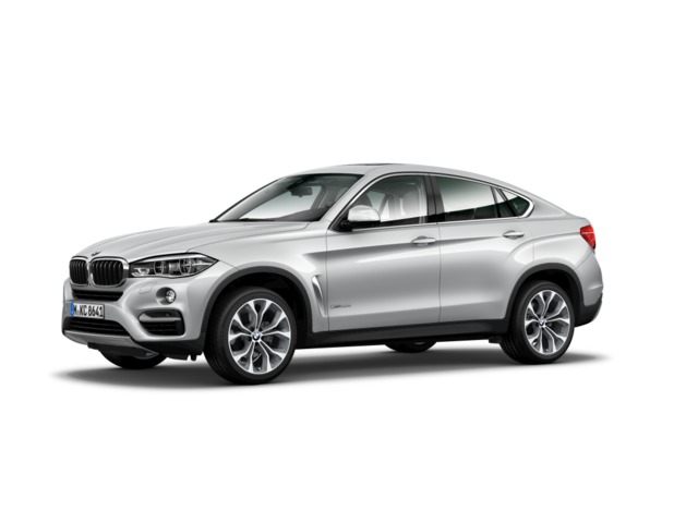 BMW X6 xDrive30d color Gris Plata. Año 2016. 190KW(258CV). Diésel. En concesionario TACO de Sta. C. Tenerife