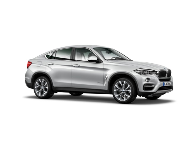BMW X6 xDrive30d color Gris Plata. Año 2016. 190KW(258CV). Diésel. En concesionario TACO de Sta. C. Tenerife