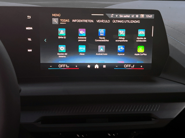 BMW Serie 1 120i color Blanco. Año 2025. 125KW(170CV). Gasolina. En concesionario MURCIA PREMIUM S.L. JUAN CARLOS I de Murcia