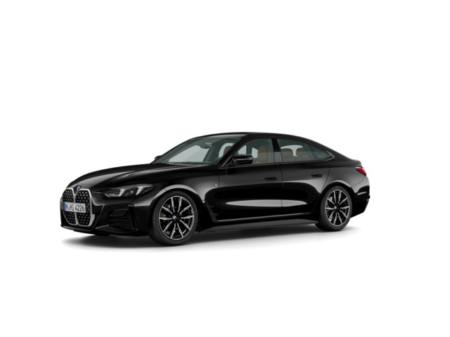 BMW Serie 4 420i Gran Coupe color Negro. Año 2025. 135KW(184CV). Gasolina. En concesionario MURCIA PREMIUM S.L. JUAN CARLOS I de Murcia