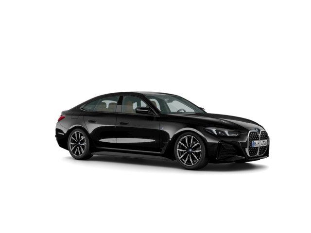 BMW Serie 4 420i Gran Coupe color Negro. Año 2025. 135KW(184CV). Gasolina. En concesionario MURCIA PREMIUM S.L. JUAN CARLOS I de Murcia