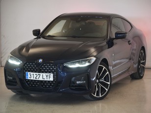 BMW Serie 4 430i Coupe color Azul. Año 2022. 190KW(258CV). Gasolina. 