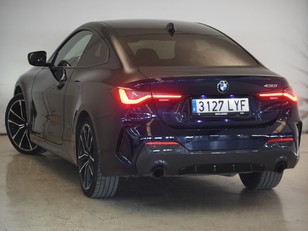 BMW Serie 4 430i Coupe color Azul. Año 2022. 190KW(258CV). Gasolina. 