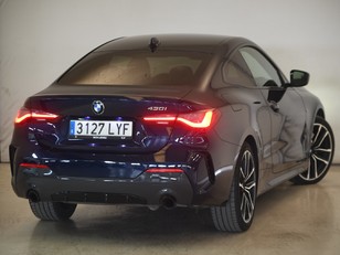 BMW Serie 4 430i Coupe color Azul. Año 2022. 190KW(258CV). Gasolina. 