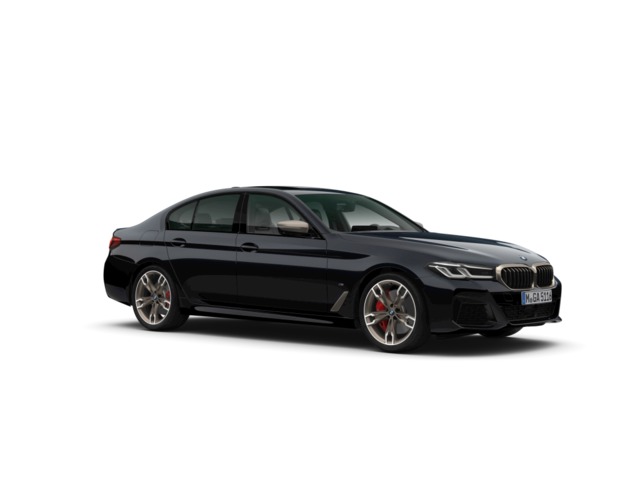 BMW Serie 5 M550i color Negro. Año 2021. 390KW(530CV). Gasolina. En concesionario Amiocar S.A. de Coruña