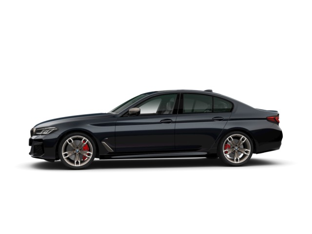 BMW Serie 5 M550i color Negro. Año 2021. 390KW(530CV). Gasolina. En concesionario Amiocar S.A. de Coruña