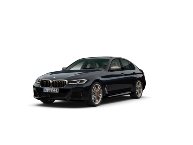 BMW Serie 5 M550i color Negro. Año 2021. 390KW(530CV). Gasolina. En concesionario Amiocar S.A. de Coruña