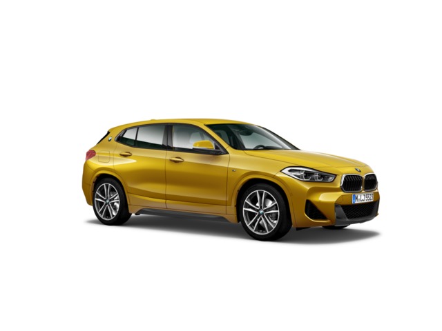 BMW X2 sDrive18d color Oro. Año 2021. 110KW(150CV). Diésel. En concesionario Vehinter Getafe de Madrid