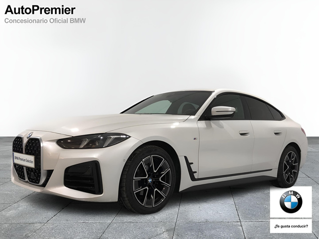BMW Serie 4 420d Gran Coupe color Blanco. Año 2025. 140KW(190CV). Diésel. En concesionario Auto Premier, S.A. - GUADALAJARA de Guadalajara