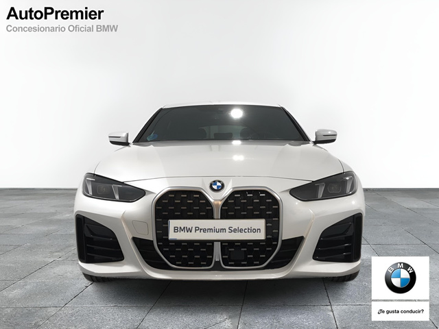 BMW Serie 4 420d Gran Coupe color Blanco. Año 2025. 140KW(190CV). Diésel. En concesionario Auto Premier, S.A. - GUADALAJARA de Guadalajara