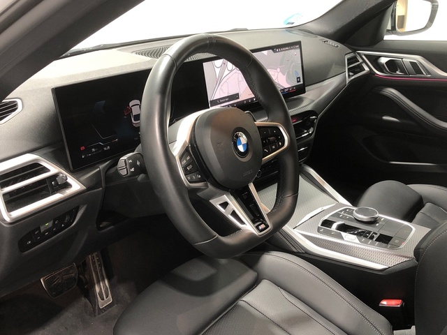 BMW Serie 4 420d Gran Coupe color Blanco. Año 2025. 140KW(190CV). Diésel. En concesionario Auto Premier, S.A. - GUADALAJARA de Guadalajara