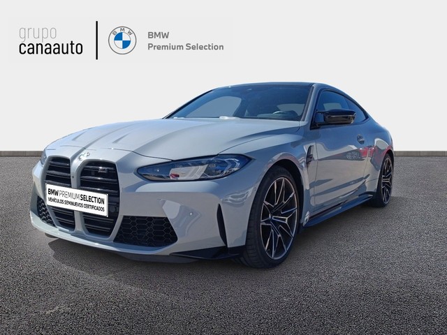 BMW M M4 Coupe Competition color Gris. Año 2021. 375KW(510CV). Gasolina. En concesionario TACO de Sta. C. Tenerife