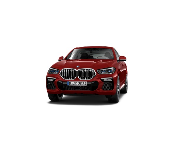 BMW X6 xDrive30d color Rojo. Año 2021. 210KW(286CV). Diésel. En concesionario Pruna Motor, S.L de Barcelona
