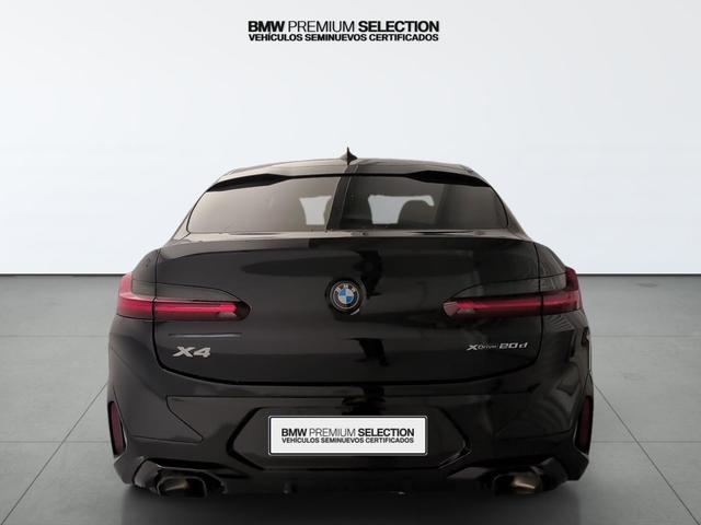 BMW X4 xDrive20d color Negro. Año 2024. 140KW(190CV). Diésel. En concesionario Automotor Premium Viso - Málaga de Málaga