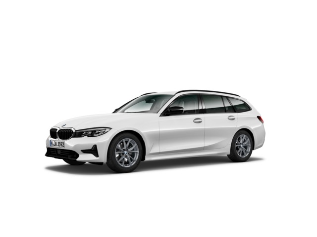 BMW Serie 3 320d Touring color Blanco. Año 2021. 140KW(190CV). Diésel. En concesionario Movitransa Cars Huelva de Huelva