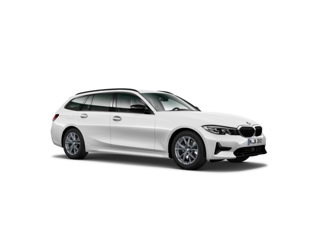 BMW Serie 3 320d Touring color Blanco. Año 2021. 140KW(190CV). Diésel. En concesionario Movitransa Cars Huelva de Huelva