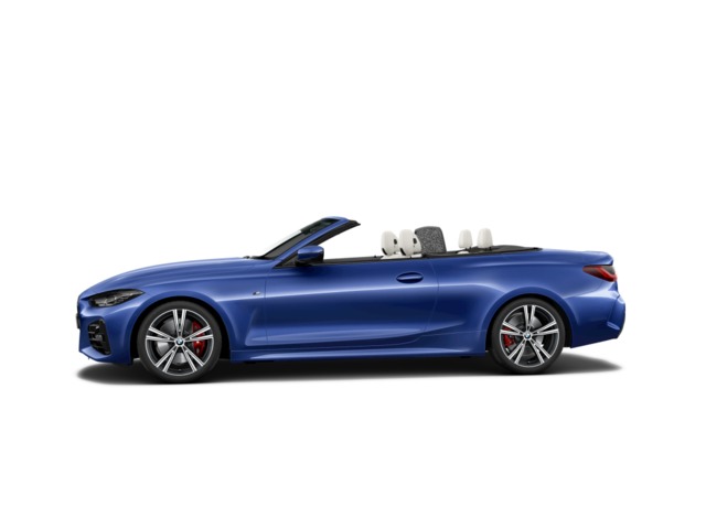 BMW Serie 4 420i Cabrio color Azul. Año 2023. 135KW(184CV). Gasolina. En concesionario Automotor Costa, S.L.U. de Almería