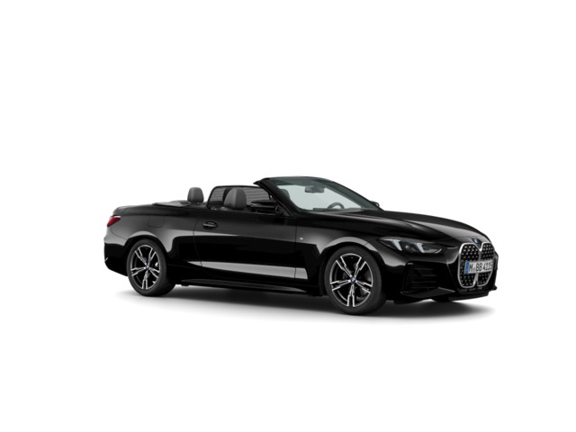 BMW Serie 4 420i Cabrio color Negro. Año 2025. 135KW(184CV). Gasolina. En concesionario Móvil Begar Alicante de Alicante