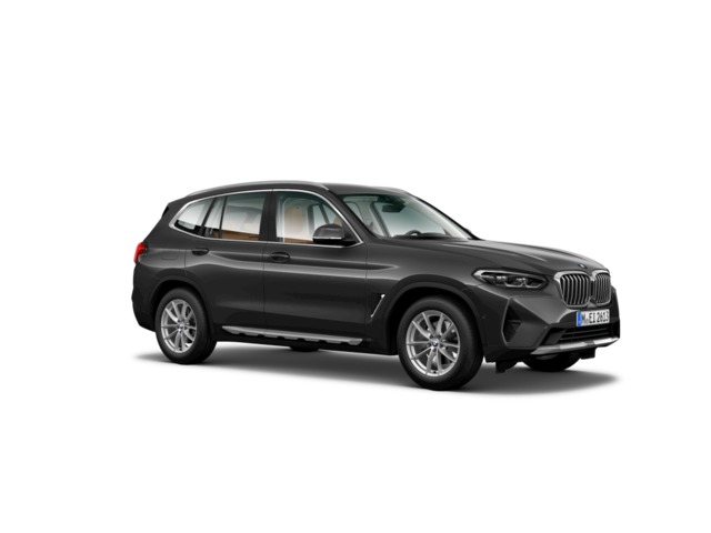 BMW X3 sDrive18d color Gris. Año 2022. 110KW(150CV). Diésel. En concesionario BMW Marcos Automoción de Valencia