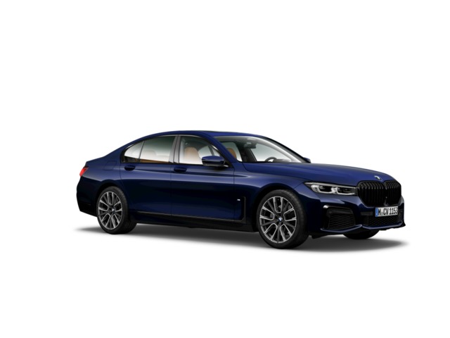 BMW Serie 7 730d color Azul. Año 2022. 210KW(286CV). Diésel. En concesionario Augusta Aragon S.A. de Zaragoza