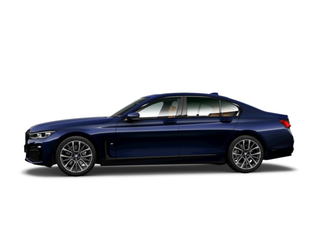 BMW Serie 7 730d color Azul. Año 2022. 210KW(286CV). Diésel. En concesionario Augusta Aragon S.A. de Zaragoza