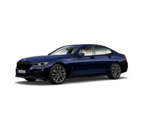 Fotos de BMW Serie 7 730d color Azul. Año 2022. 210KW(286CV). Diésel. En concesionario Augusta Aragon S.A. de Zaragoza