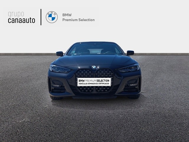 BMW Serie 4 420i Cabrio color Negro. Año 2024. 135KW(184CV). Gasolina. En concesionario TACO de Sta. C. Tenerife