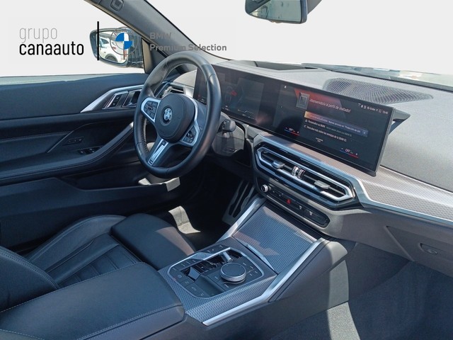 BMW Serie 4 420i Cabrio color Negro. Año 2024. 135KW(184CV). Gasolina. En concesionario TACO de Sta. C. Tenerife