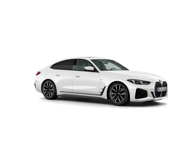 BMW Serie 4 420d Gran Coupe color Blanco. Año 2025. 140KW(190CV). Diésel. En concesionario Celtamotor Vigo de Pontevedra