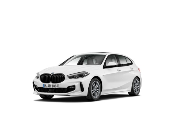 BMW Serie 1 118d color Blanco. Año 2023. 110KW(150CV). Diésel. En concesionario Barcelona Premium -- GRAN VIA de Barcelona