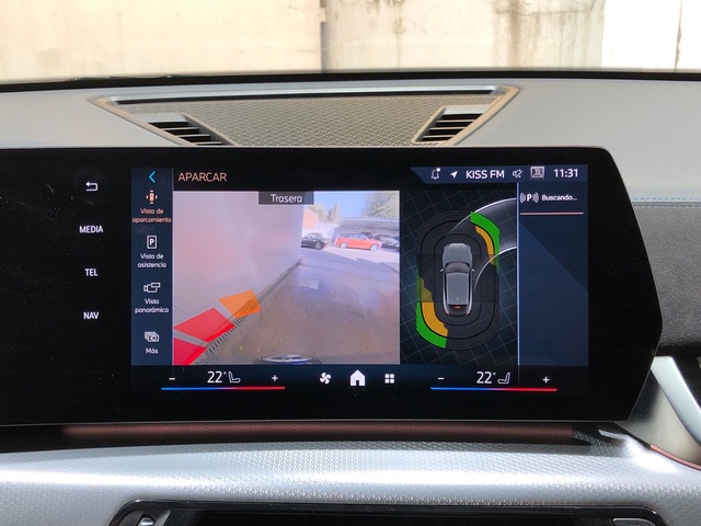 BMW X2 sDrive18d color Gris. Año 2024. 110KW(150CV). Diésel. En concesionario Movilnorte Las Rozas de Madrid