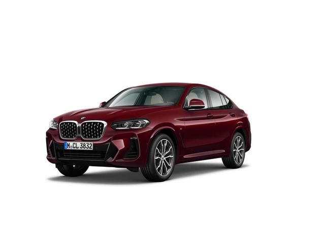 BMW X4 xDrive20d color Rojo. Año 2024. 140KW(190CV). Diésel. En concesionario Celtamotor Vigo de Pontevedra
