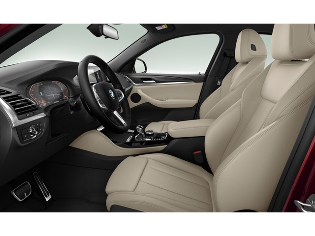 BMW X4 xDrive20d color Rojo. Año 2024. 140KW(190CV). Diésel. En concesionario Celtamotor Vigo de Pontevedra