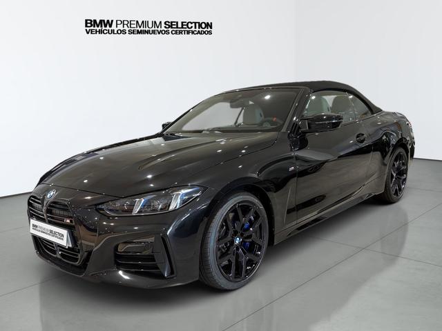 BMW Serie 4 M440d Cabrio color Negro. Año 2025. 250KW(340CV). Diésel. En concesionario Automotor Premium Viso - Málaga de Málaga