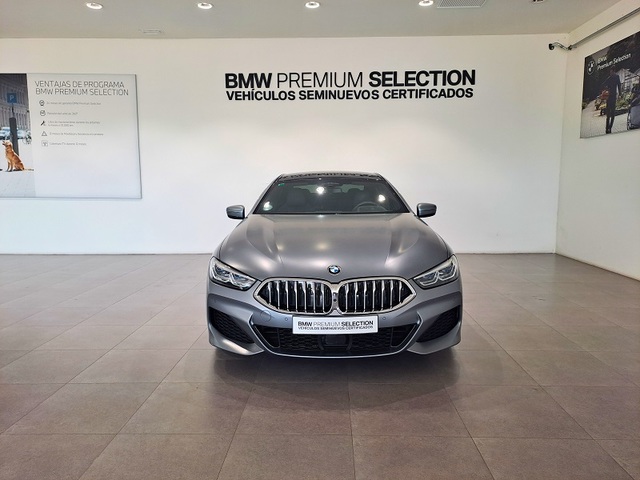 BMW Serie 8 840d Gran Coupe color Azul. Año 2019. 235KW(320CV). Diésel. En concesionario Albamocion S.L. ALBACETE de Albacete