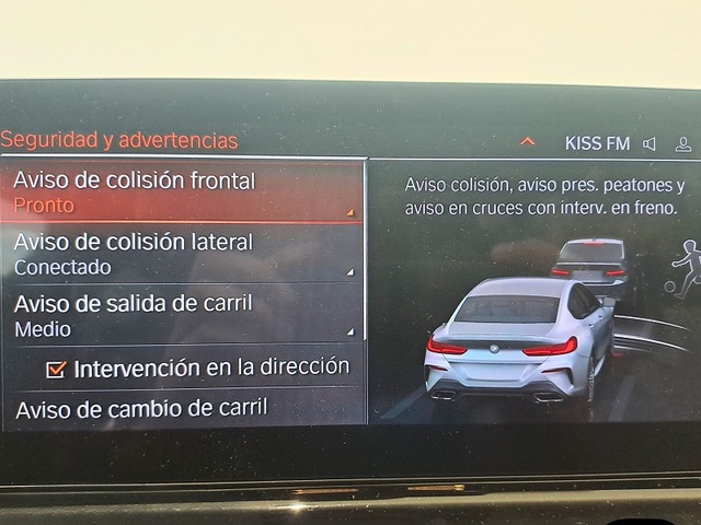 BMW Serie 8 840d Gran Coupe color Azul. Año 2019. 235KW(320CV). Diésel. En concesionario Albamocion S.L. ALBACETE de Albacete