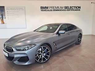 Fotos de BMW Serie 8 840d Gran Coupe color Azul. Año 2019. 235KW(320CV). Diésel. En concesionario Albamocion S.L. ALBACETE de Albacete