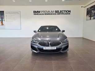 Fotos de BMW Serie 8 840d Gran Coupe color Azul. Año 2019. 235KW(320CV). Diésel. En concesionario Albamocion S.L. ALBACETE de Albacete