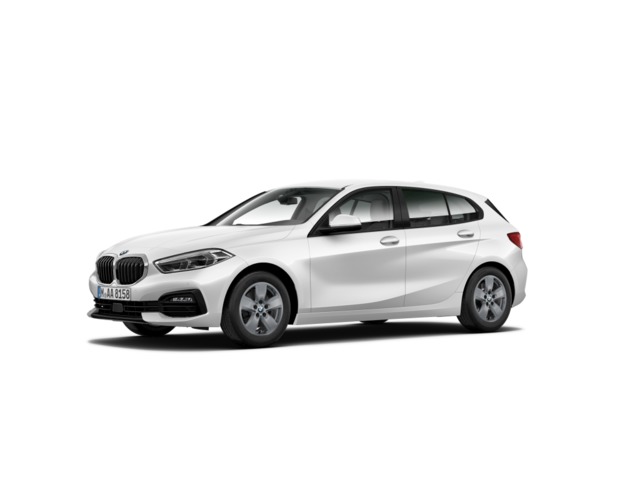 BMW Serie 1 116d color Blanco. Año 2021. 85KW(116CV). Diésel. En concesionario BYmyCAR Madrid - Algete de Madrid