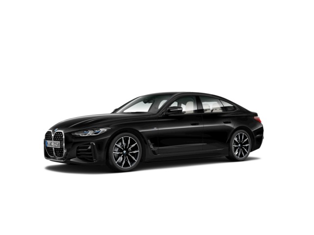 BMW Serie 4 420d Gran Coupe color Negro. Año 2024. 140KW(190CV). Diésel. En concesionario Automotor Premium Velázquez - Málaga de Málaga